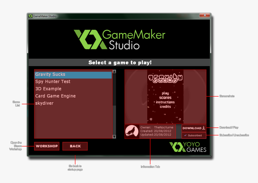 Gamemaker: Studio, HD Png Download, Free Download