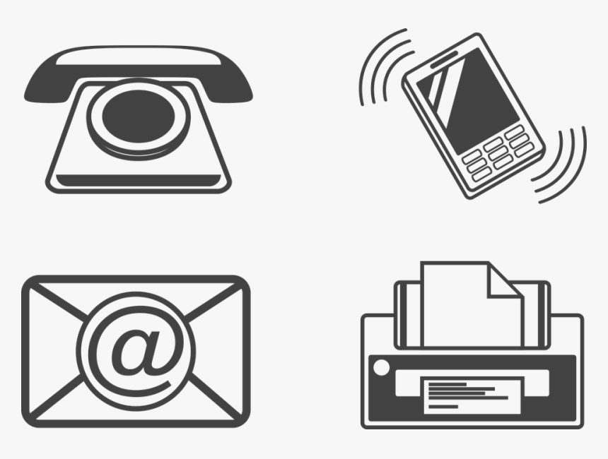 Icon, Communication, Phone, Fax, Mail, Electronics - Email Icon, HD Png Download, Free Download