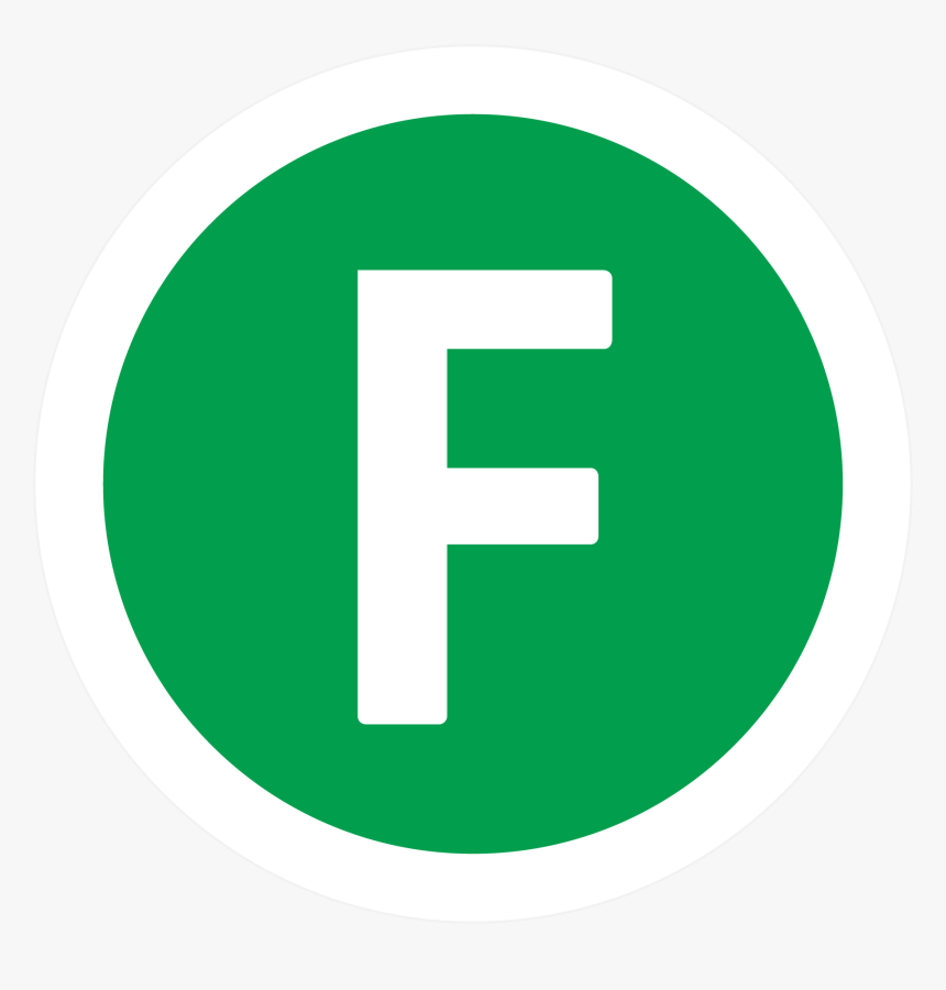 Letter F Png - Ferry Symbol Transport For Nsw, Transparent Png, Free Download