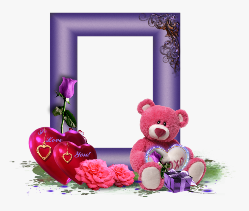 Transparent Romantic Love Frames Png - Love You Babu Ki New, Png Download, Free Download