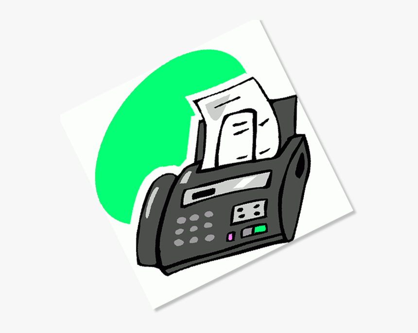 Receives Faxes As Emails - Fax Machine Clip Art, HD Png Download, Free Download