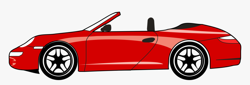 Free Red Sports Car Clipart Clipart And Vector Image - Sports Car Clipart Png, Transparent Png, Free Download