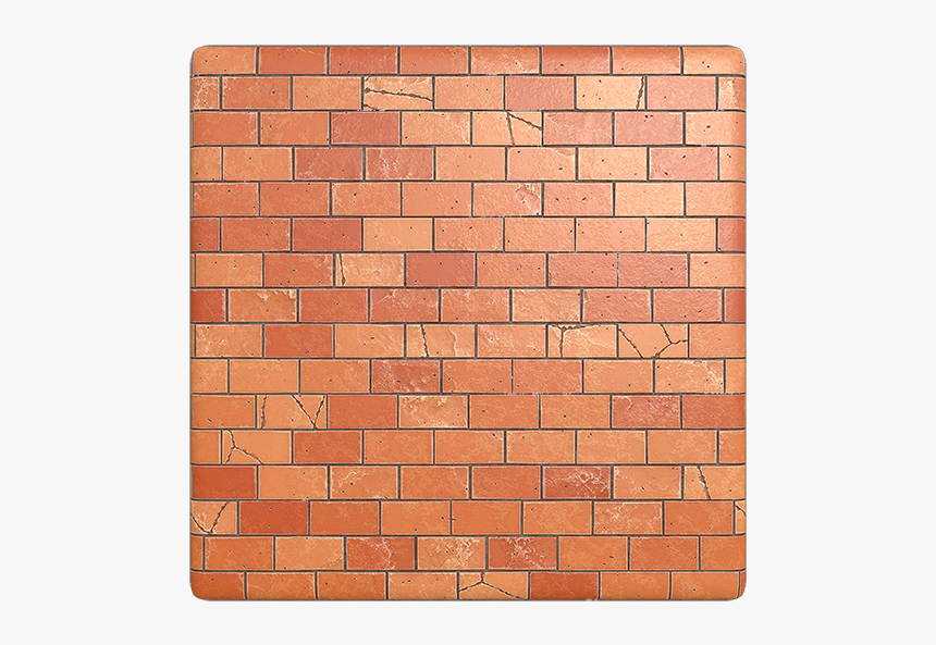 Damaged Red Brick Texture With Cracks, Seamless And - Brickwork, HD Png Download, Free Download