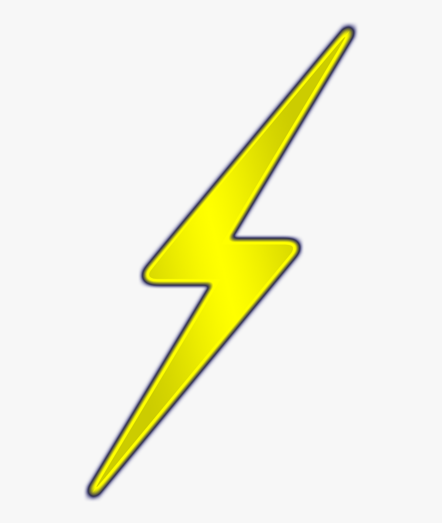 Lightning Bolt Clip Art At Vector Clip Art 2 Image - Network Connection Lightning Bolt, HD Png Download, Free Download