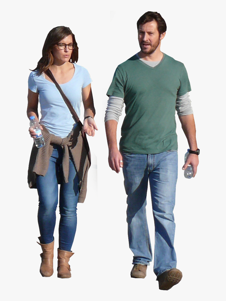 People Visualization Architectural Rendering - People Walking Png, Transparent Png, Free Download