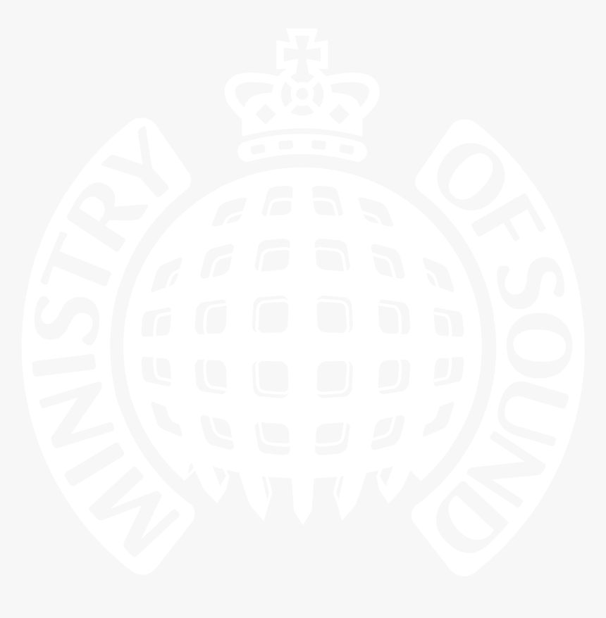 Ministry Of Sound Logo Black And White - Johns Hopkins White Logo, HD Png Download, Free Download