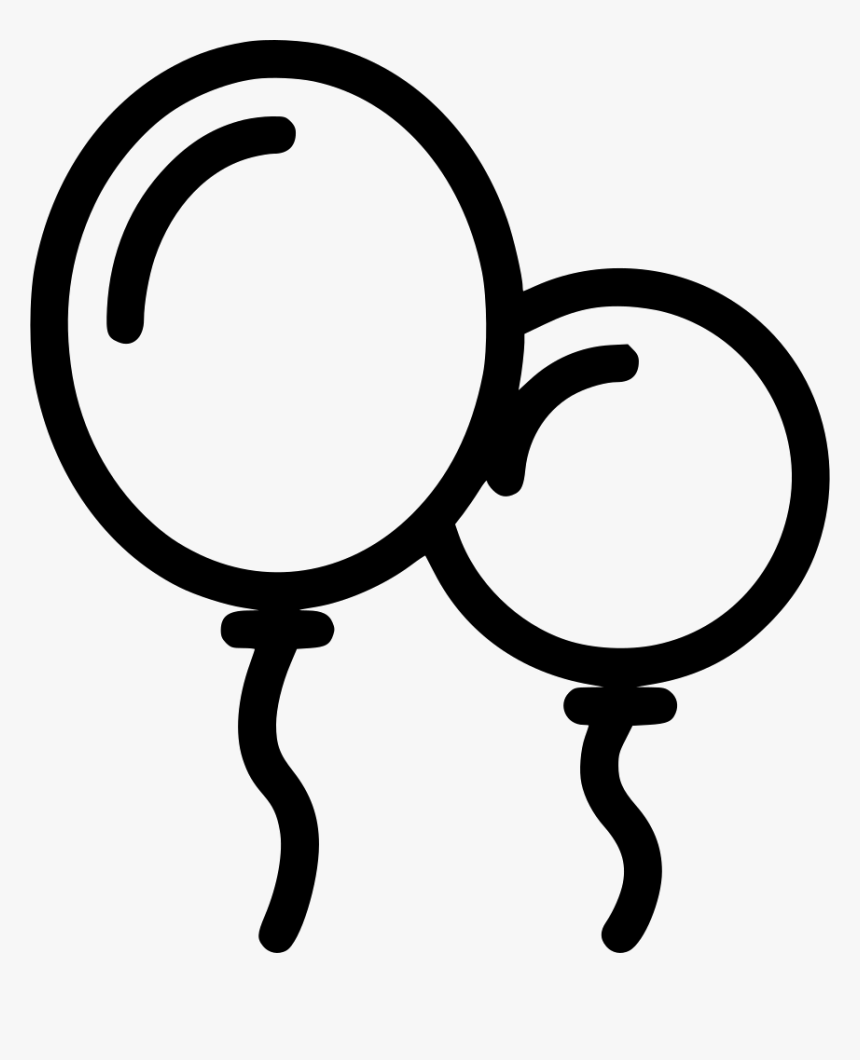 Balloons - Balloons Icon Png Free, Transparent Png, Free Download