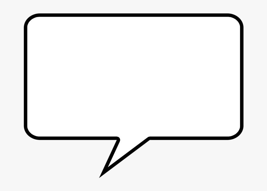 Balloon Icon Png - Speech Bubble White Png, Transparent Png, Free Download