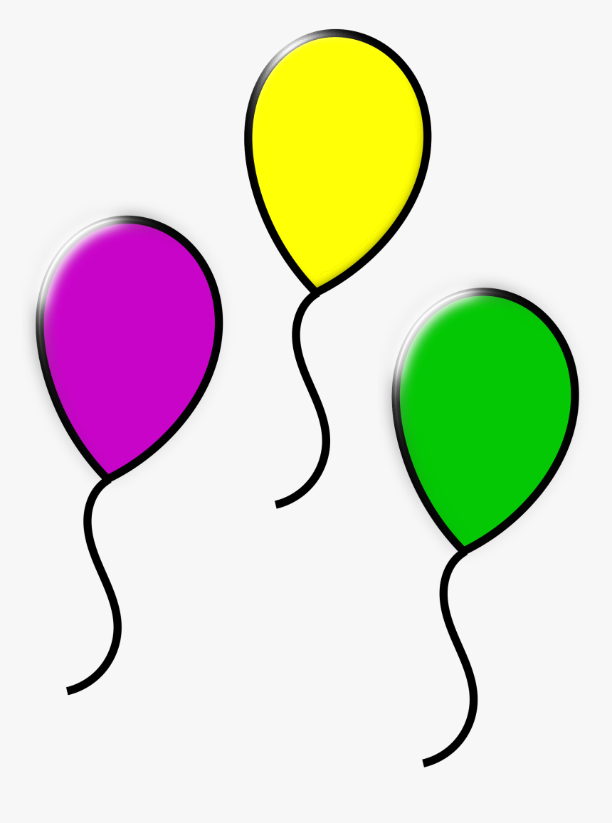 Leaf,area,balloon - Small Balloons Clip Art, HD Png Download, Free Download