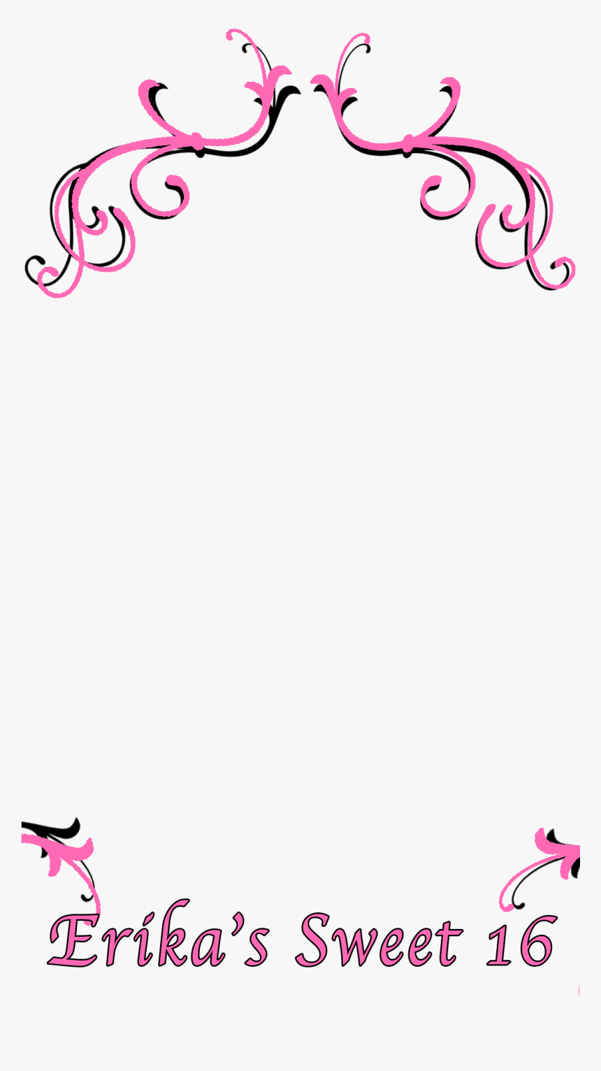 Sweet 16 Snapchat Filter - Sweet Sixteen Snap Filters Png, Transparent Png, Free Download