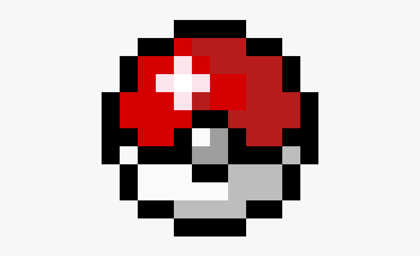 Pokemon Pokeball Pixel Png, Transparent Png, Free Download