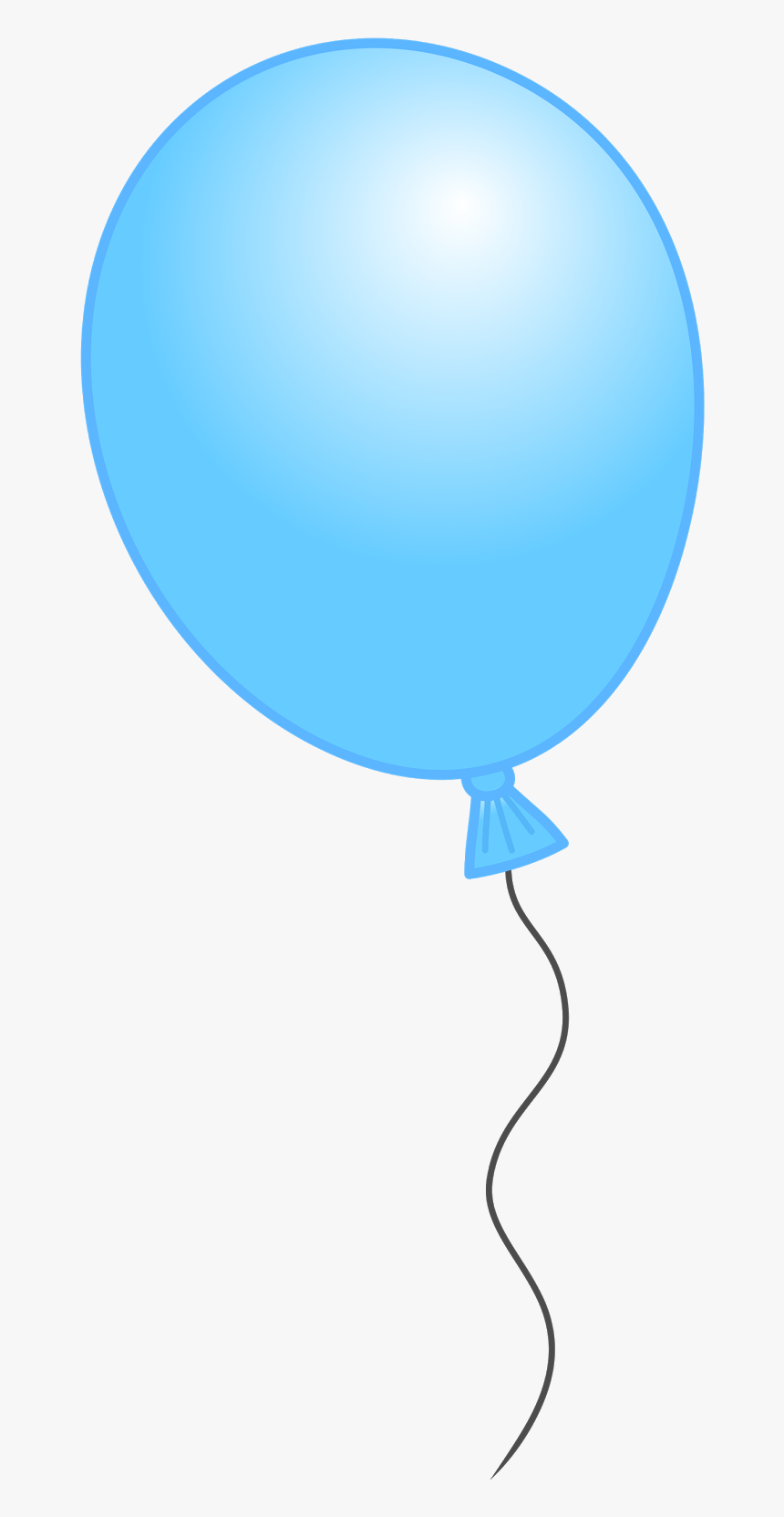Blue Balloon Png - Balloon, Transparent Png, Free Download