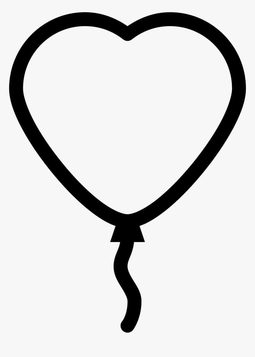 Heart Balloon Icon - Heart, HD Png Download, Free Download