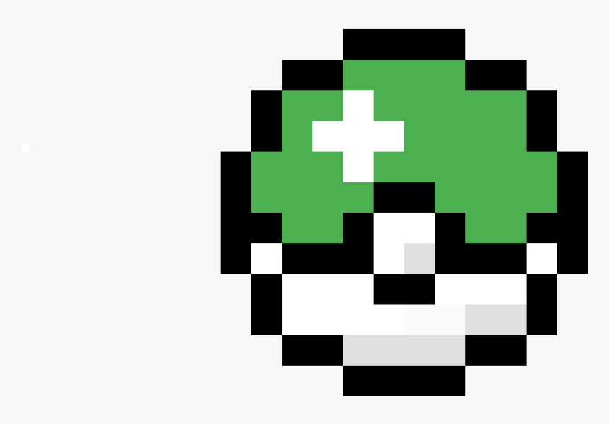 8 Bit Pokeball, HD Png Download, Free Download