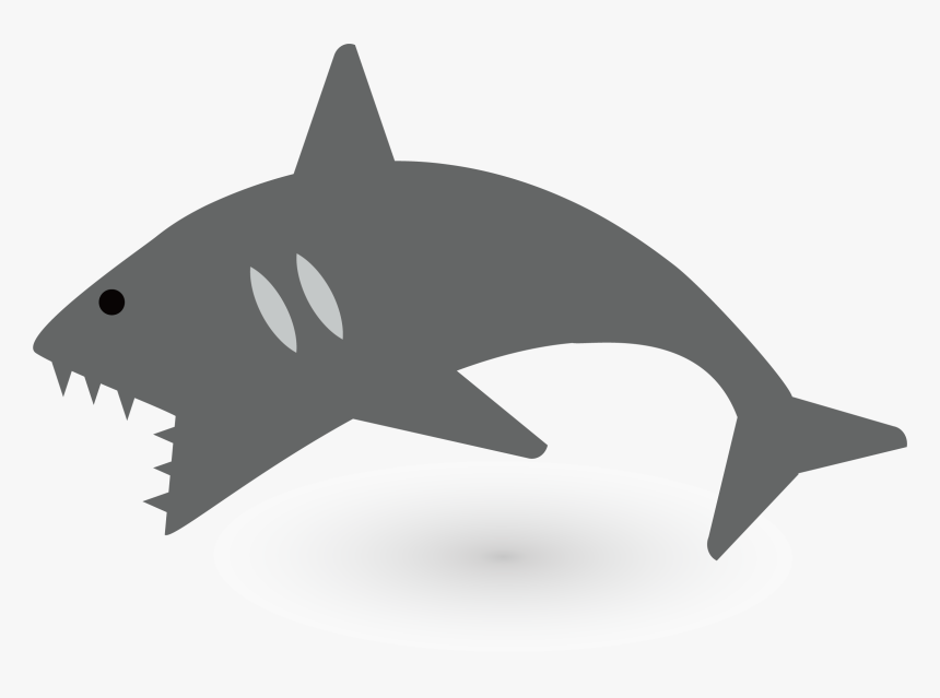 Great White Shark Shark Attack Icon - Shark Fish Icon Png, Transparent Png, Free Download