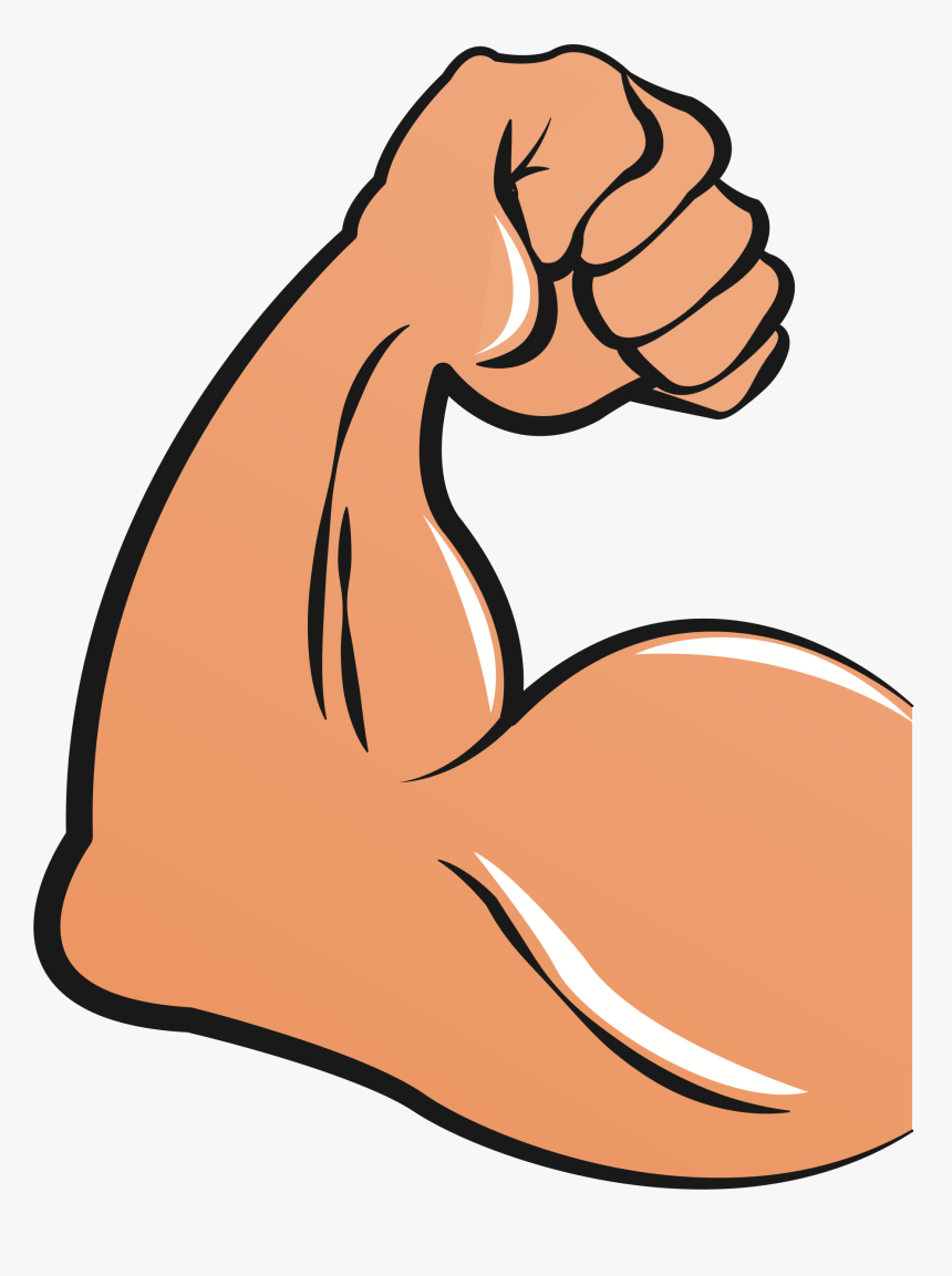 Clip Art Biceps Femoris Hand Free - Biceps Clipart, HD Png Download, Free Download