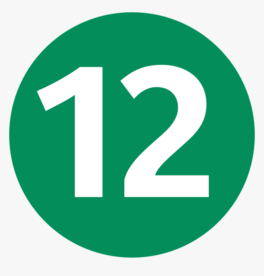 Symbol Numeral Metro Free Picture - Paris Métro Line 12, HD Png Download, Free Download