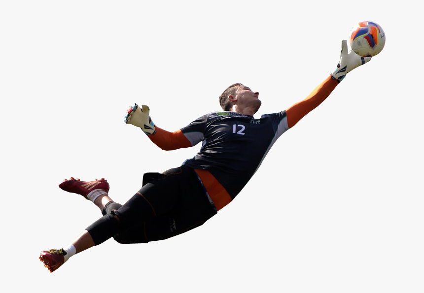 Goalkeeper Football No Background Png Image - Transparent Background Football Png, Png Download, Free Download