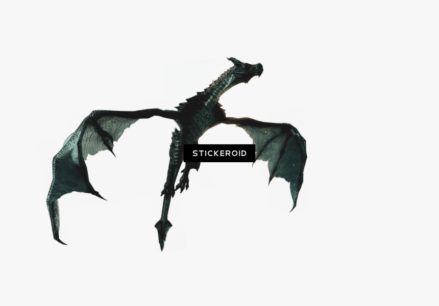 The Elder Scrolls V Skyrim Transparent Png القطر Elder - Game Of Thrones Drogon Png, Png Download, Free Download