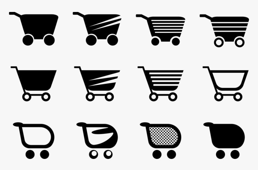 Basket, Purchase, Shopping Cart, Icon, Supermarket - Vector Shopping Cart Icon Png, Transparent Png, Free Download