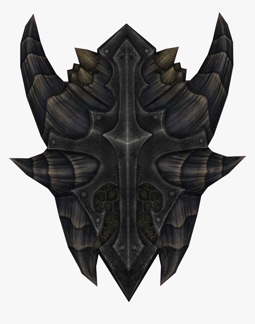 Dragon Shield Skyrim , Png Download - Dragonscale Shield, Transparent Png, Free Download