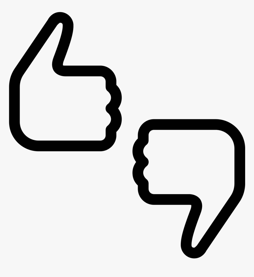 Thumbs Up Icon Png - Thumbs Up Down Icon, Transparent Png, Free Download