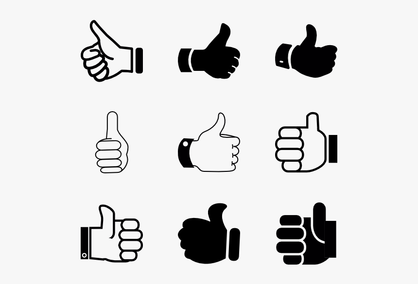 Like It - Thumb Up Icon Vector, HD Png Download, Free Download