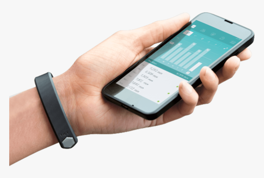 Fitbit Alta - Fitbit On Arm Png, Transparent Png, Free Download