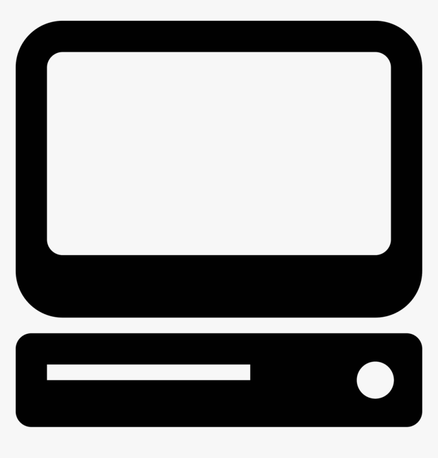 Computer Icon Ppt Clipart , Png Download - Computer Icon Png Black, Transparent Png, Free Download