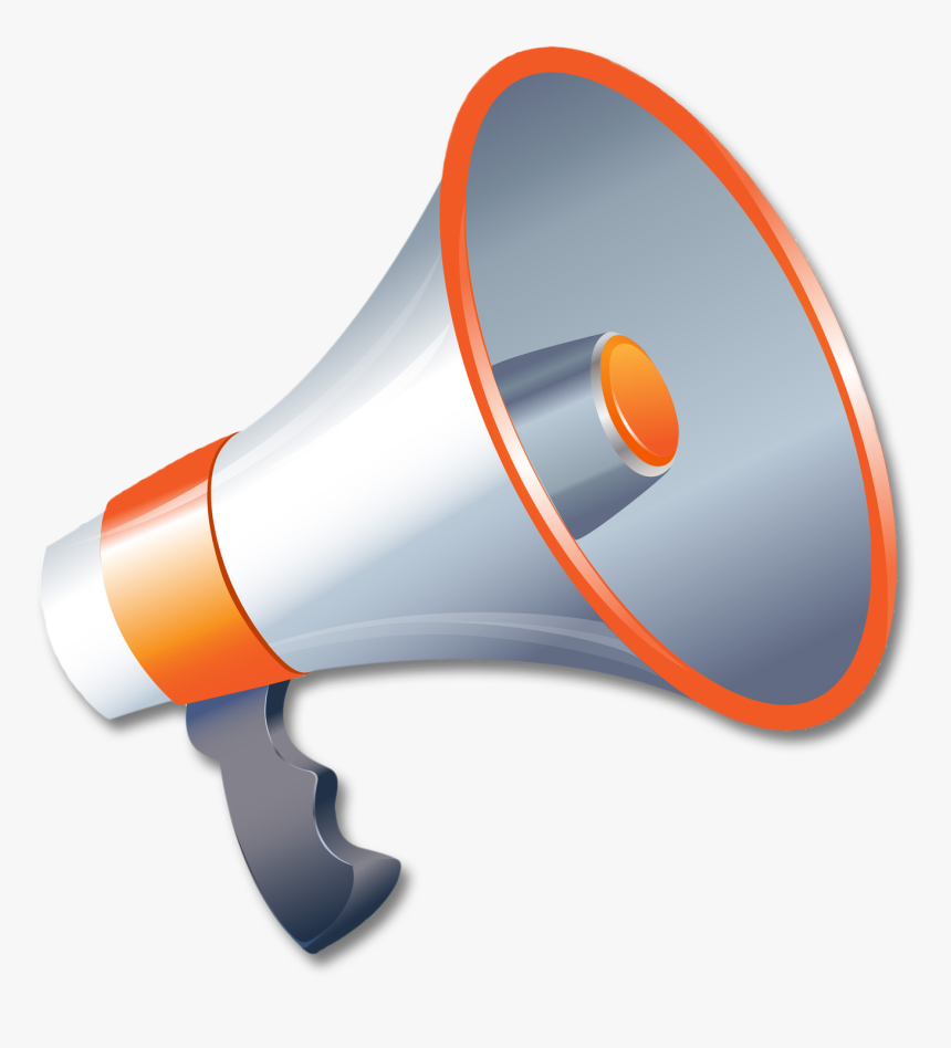 Megaphone Png - Bullhorn Png, Transparent Png, Free Download