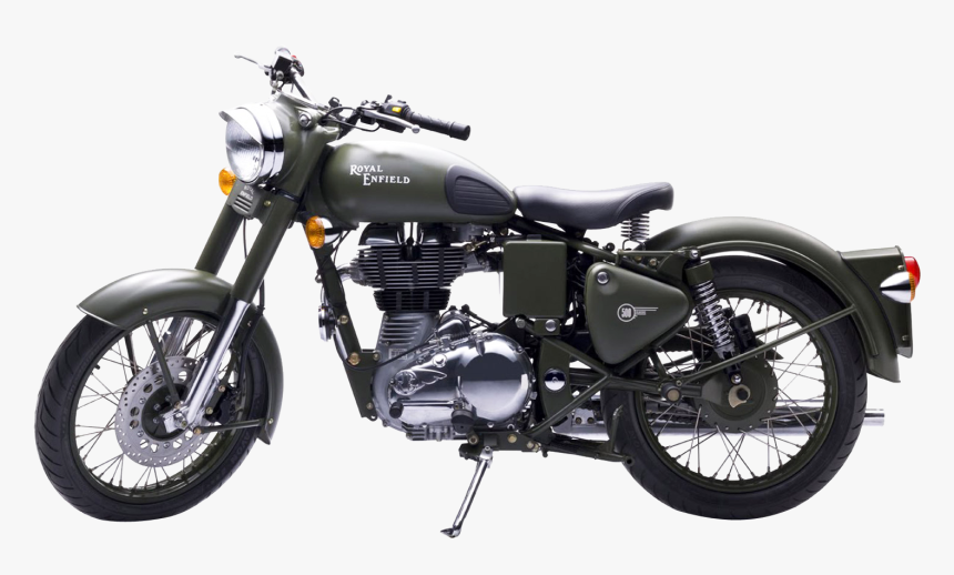 Royal Enfield Classic 500 Green Motorcycle Bike Png - Royal Enfield Bikes Price, Transparent Png, Free Download