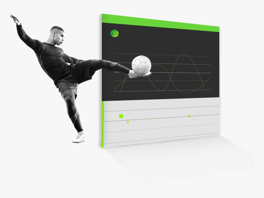 Desktop Mockup Soccer Player - Paddle Tennis, HD Png Download, Free Download