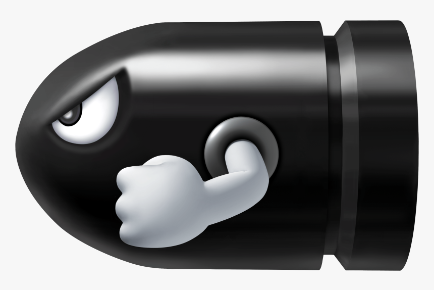 Bullet Bill Png, Transparent Png, Free Download