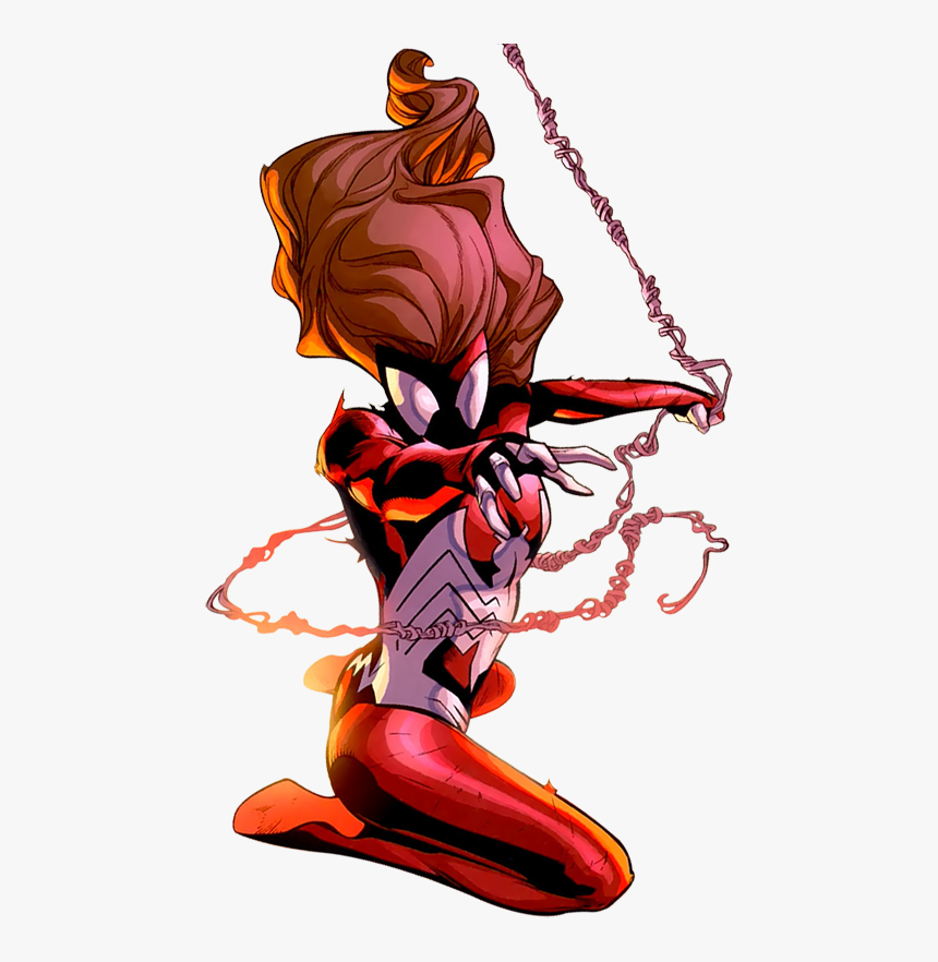 Red Spider Woman Marvel, HD Png Download, Free Download