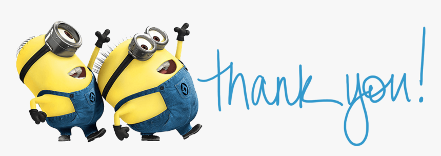 Thank You Minions Transparent Png - Big Thank You, Png Download, Free Download
