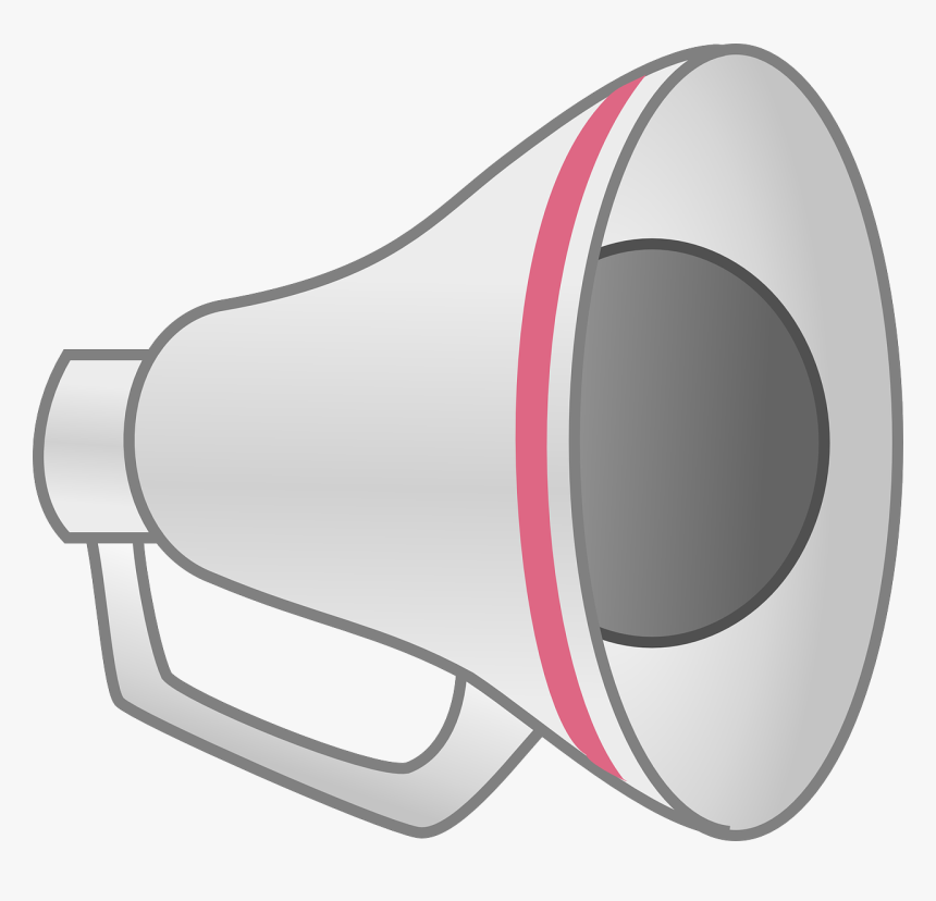 Megaphone Svg Clip Arts - Megaphone Clip Art, HD Png Download, Free Download