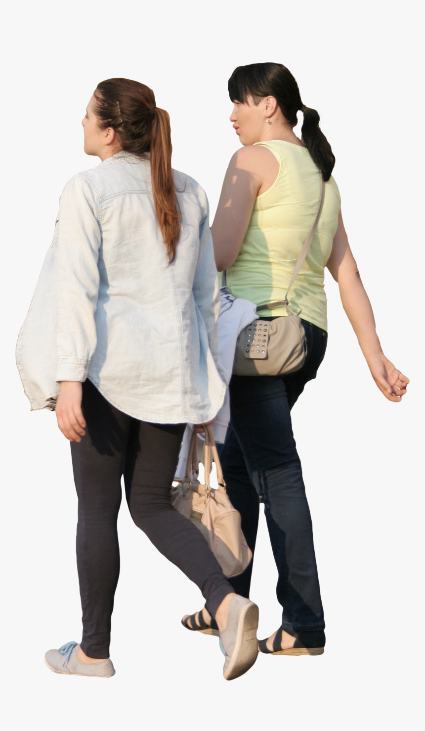 People Cutout Png Walking, Transparent Png, Free Download