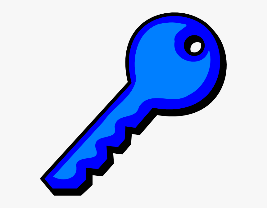 Blue key