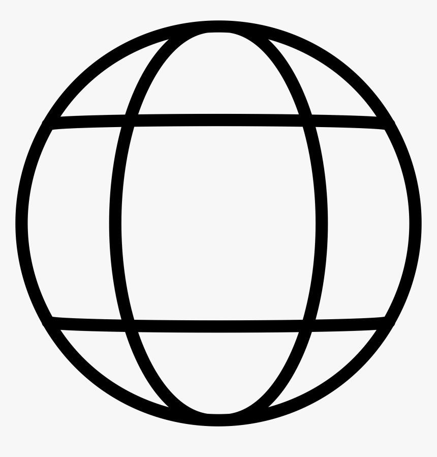 Transparent Globe Drawing Png - Globe Icon, Png Download, Free Download