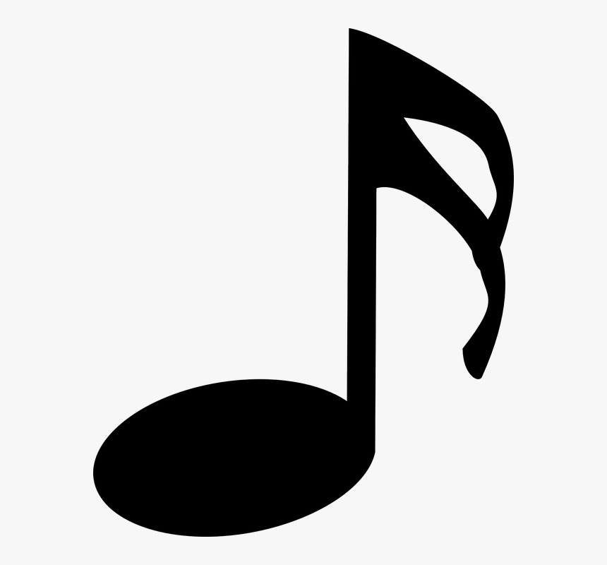 Music, Note, Melody, Symbol, Treble, Clef, Key, Tune - Sixteenth Note In Music, HD Png Download, Free Download
