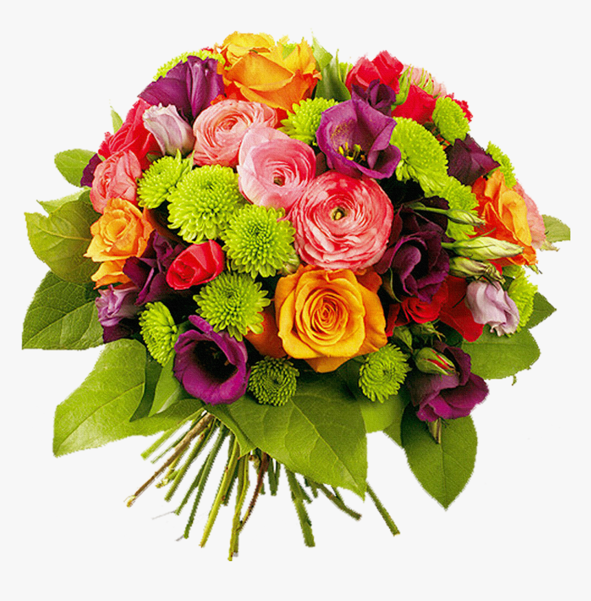 Bouquet Of Flowers Png Image - Шикарный Букет С Днем Рождения, Transparent Png, Free Download