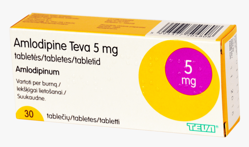 Amlodipine Teva 5mg Tablets, HD Png Download, Free Download