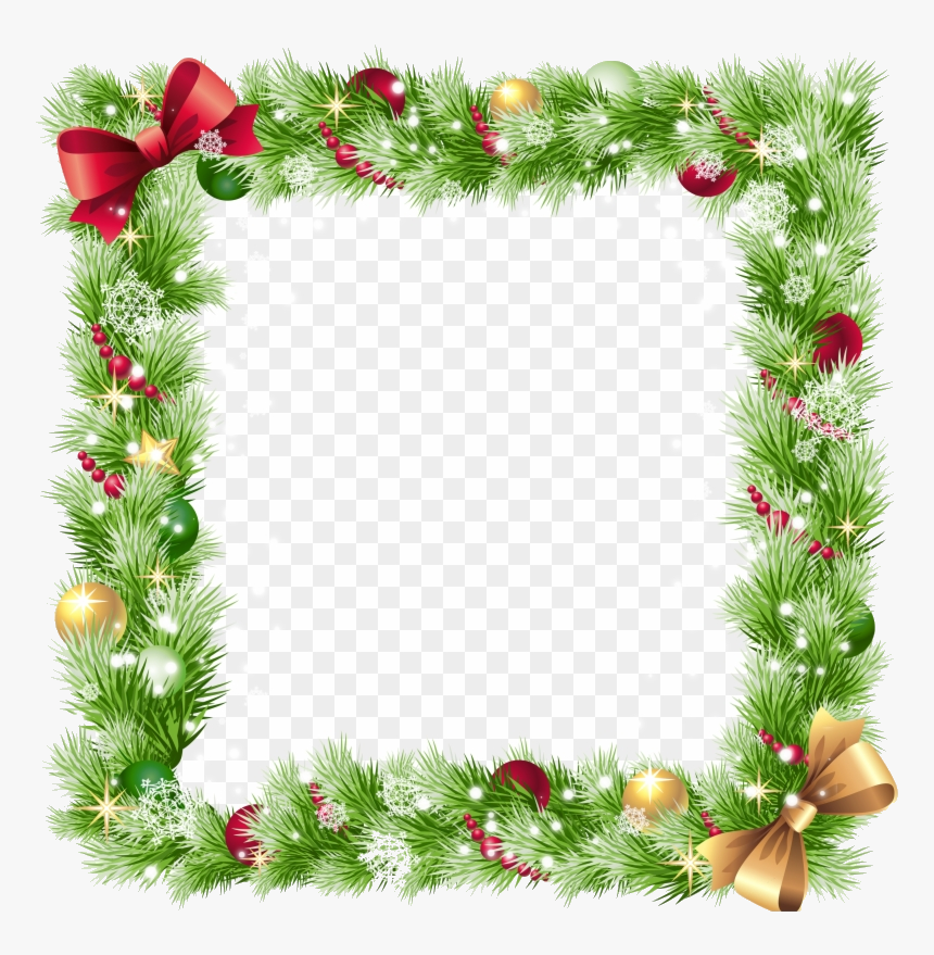 Transparent Merry Christmas Border , Transparent Cartoons - Transparent Merry Christmas Border, HD Png Download, Free Download