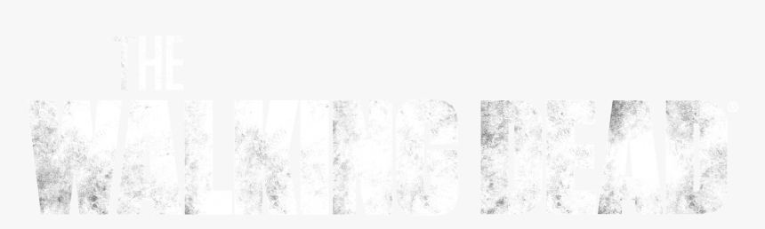 Walking Dead Logo Png - Monochrome, Transparent Png, Free Download