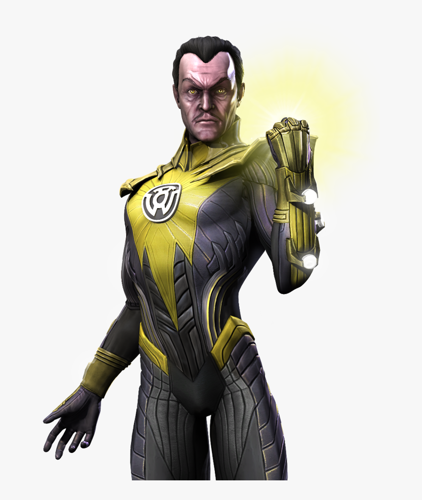 Sinestro Real Big - Sinestro Injustice, HD Png Download, Free Download