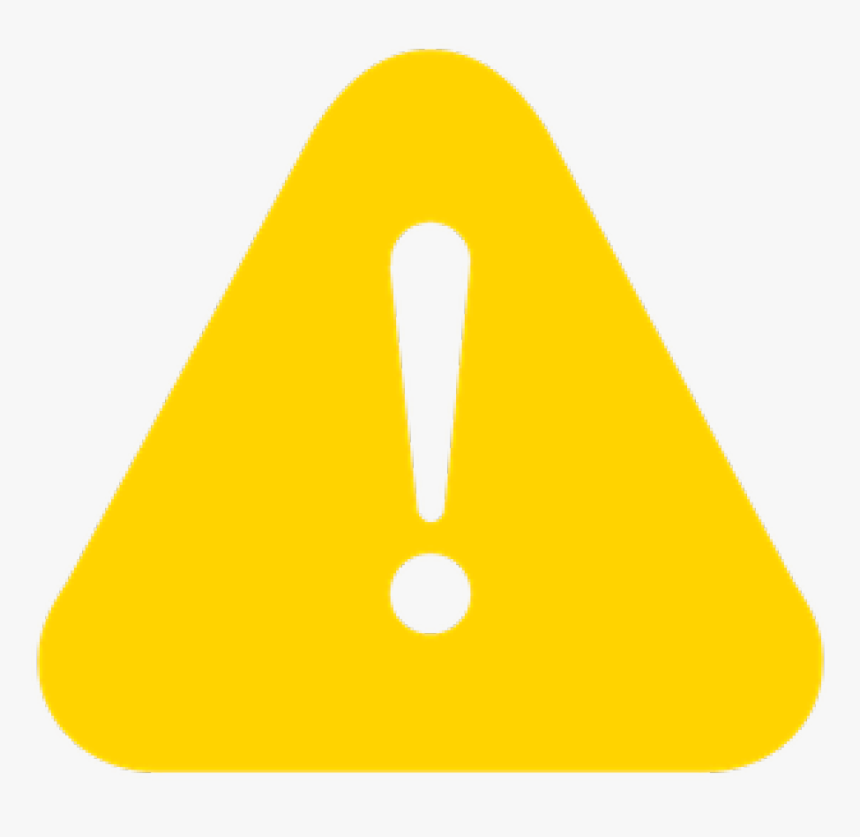 Yellow Error Icon Png, Transparent Png, Free Download