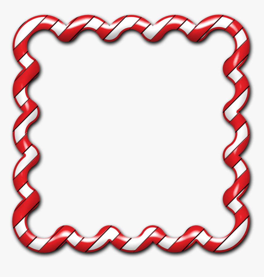 christmas candy border clipart