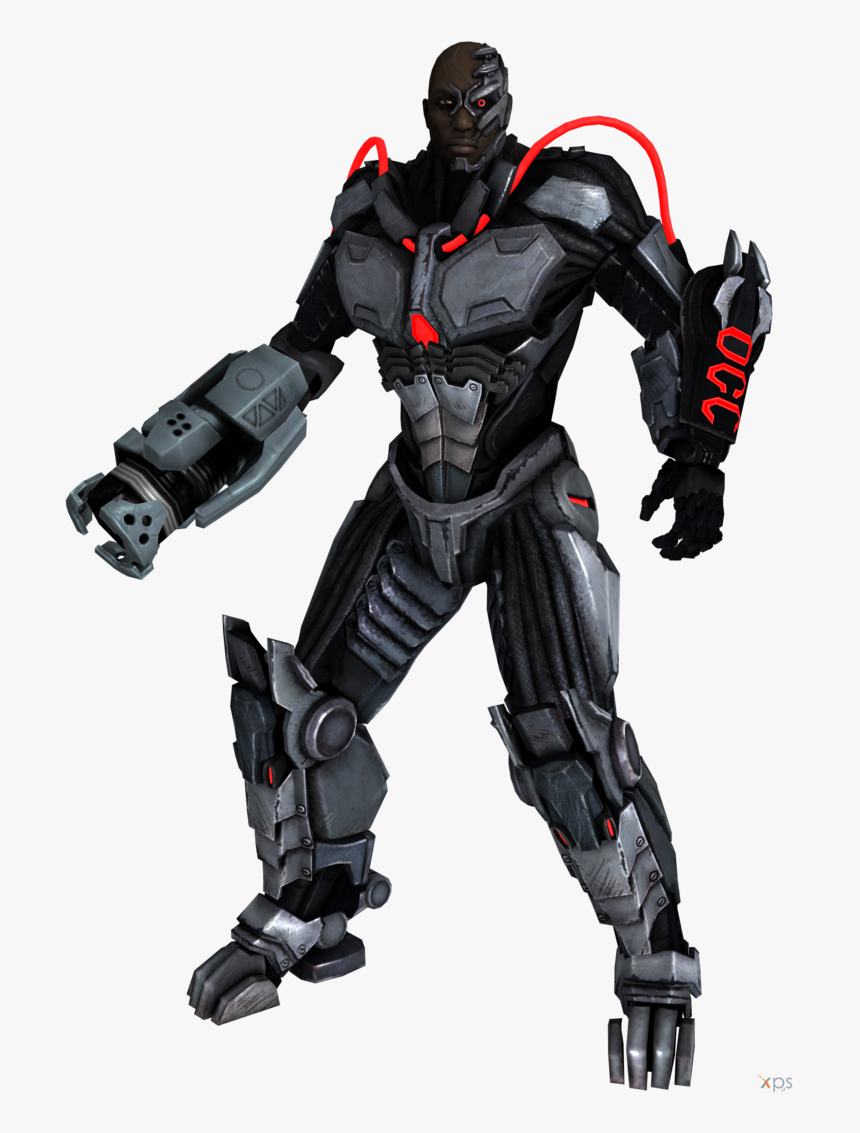 Gods Among Us Injustice 2 Cyborg Doomsday Bane - Injustice 1 Cyborg Concept Art, HD Png Download, Free Download