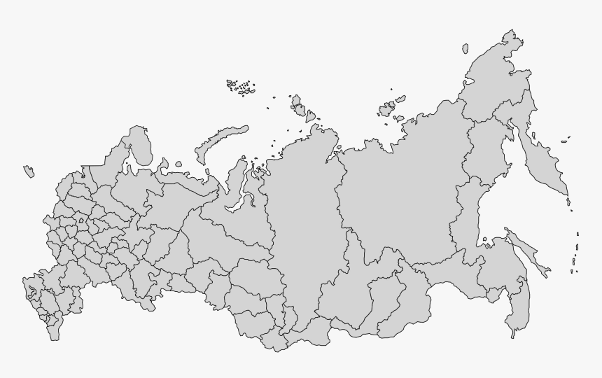 Russia Map Png Transparent Image - Ярославская Область На Карте России, Png Download, Free Download