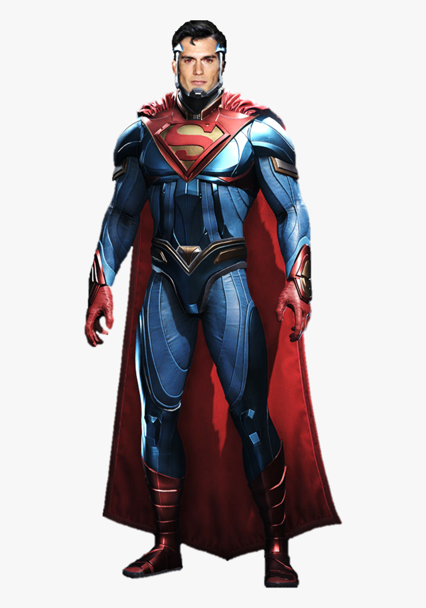 Henry Cavill Superman Png - Armor Injustice 2 Superman, Transparent Png, Free Download
